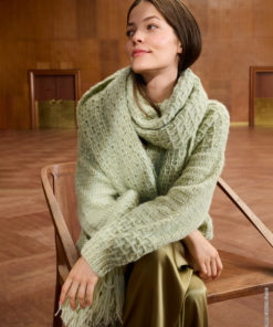 Strickset Schal Mit Fransen Aus Airy Von Lana Grossa 5 Hw2025 Classici 29 Lana Grossa 9230229 M38 Mf3