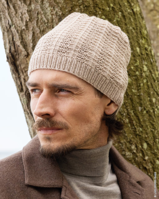 Strickset Mütze Im Strukturmuster Aus Cool Wool Von Lana Grossa