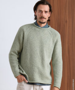 Strickset Pullover Mit Betontem Raglan aus Alta Moda Alpaca von Lana Grossa