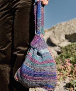 Strickset Häkeltasche aus Gomitolo Intenso von Lana Grossa