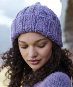 Strickset Rippenmütze aus Gomitolo Versione von Lana Grossa
