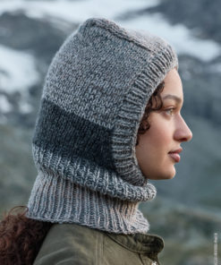 Strickset Balaklava Schalmütze Aus Gomitolo Fumo Von Lana Grossa 3 Hw2025 Gomitolo 16 Lana Grossa 9700202 M19 Mf2