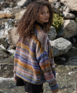 Strickset Jacke Im Hebe-Perlmuster Aus Gomitolo Intenso Von Lana Grossa 3 Hw2025 Gomitolo 16 Lana Grossa 9700202 M20 Mf2