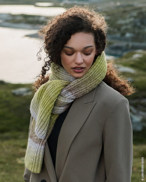 Strickset Patentschal Aus Gomitolo Gala Von Lana Grossa