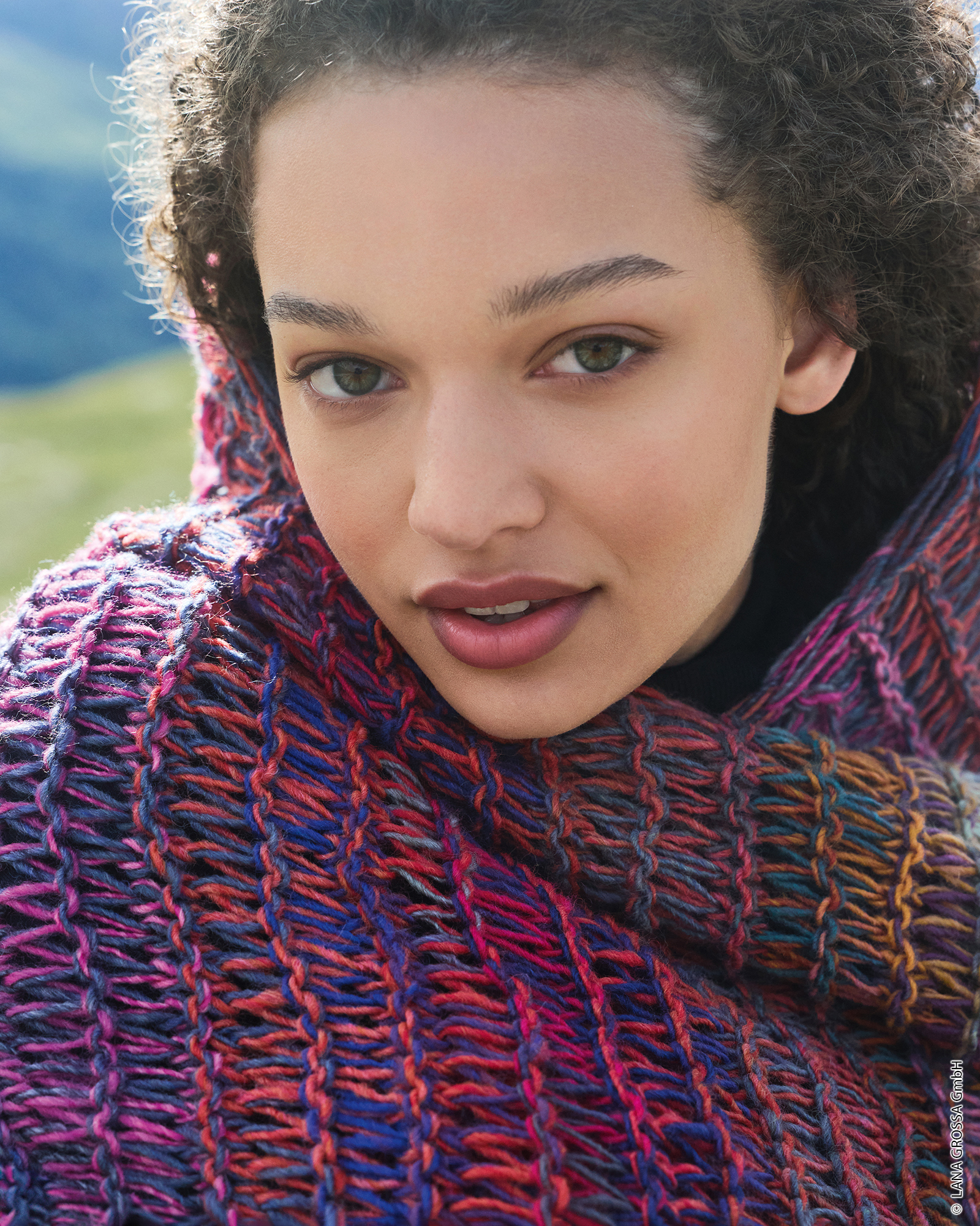 Strickset Stola Aus Gomitolo Intenso Von Lana Grossa 2 Strickset Stola Aus Gomitolo Intenso Von Lana Grossa – Bild 2