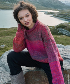 Strickset Pullover Glatt Rechts aus Gomitolo Gala von Lana Grossa