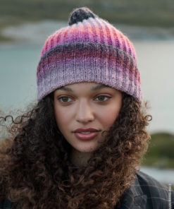 Strickset Patentmütze aus Gomitolo Fumo von Lana Grossa