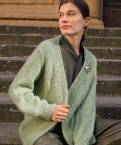 Strickset Jacke aus Superkid Seta und Setasuri von Lana Grossa