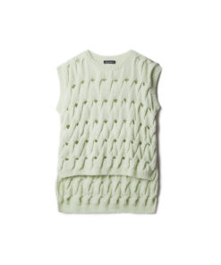 Strickset Zopfmuster-Pullunder Aus Nebbia Von Lana Grossa 4 Hw2025 Nera Lana Grossa 9340101 M13 Mf2