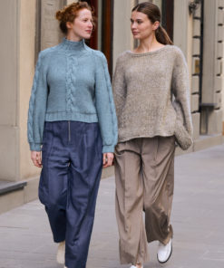 Strickset Pullover Aus Nebbia Und Superkid Seta Von Lana Grossa 5 Hw2025 Nera Lana Grossa 9340101 M16 Mf3