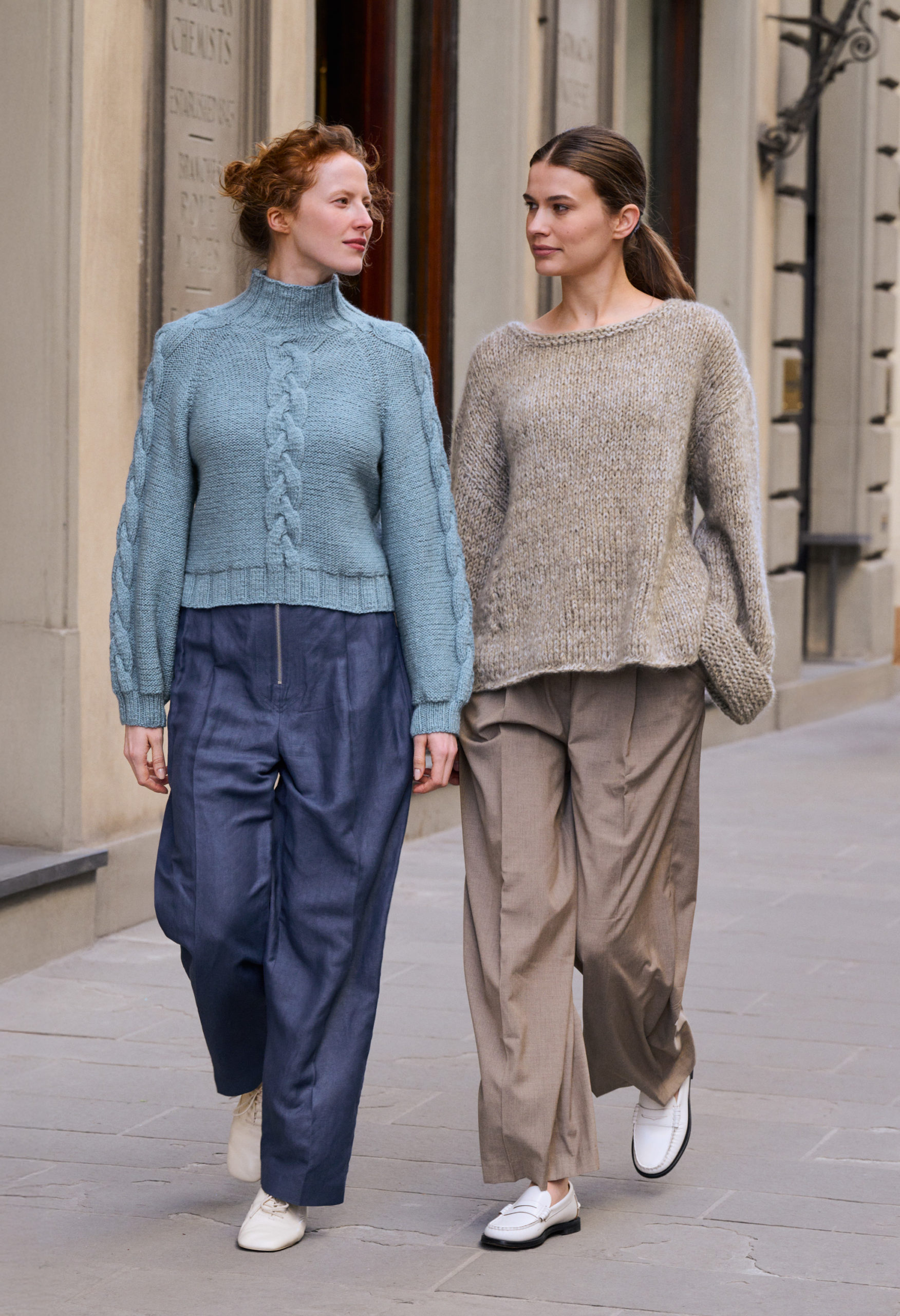 Strickset Pullover Aus Nebbia Und Superkid Seta Von Lana Grossa 3 Strickset Pullover Aus Nebbia Und Superkid Seta Von Lana Grossa – Bild 3