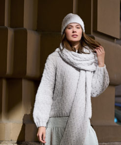 Strickset Mütze aus Nebbia von Lana Grossa