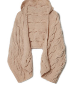 Strickset Kapuzen-Schal Aus Nebbia Von Lana Grossa 4 Hw2025 Nera Lana Grossa 9340101 M23 Mf2