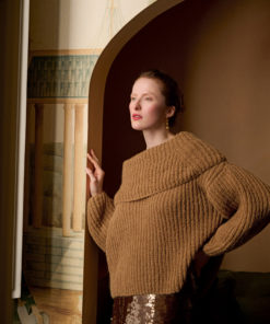 Strickset Halbpatent-pullover aus Nebbia von Lana Grossa
