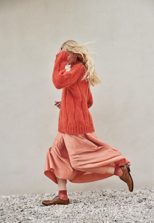 Strickset Oversized Pullover Aus Mohair Di Gio Von Lana Grossa