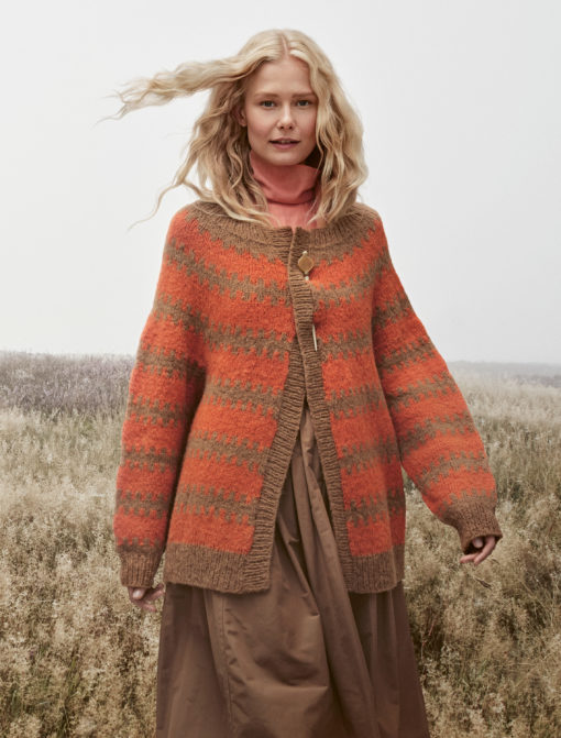 Strickset Rundpassen-Cardigan Aus Nebbia Von Lana Grossa