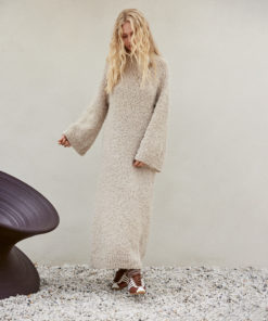 Strickset Maxi-kleid aus Orsetto von Lana Grossa