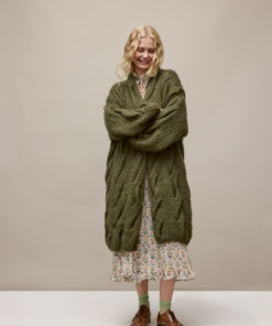 Strickset Oversized-cardigan aus Mohair Di Gio von Lana Grossa