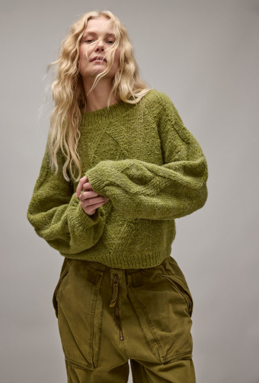 Strickset Raglan-Pullover Aus Nebbia Von Lana Grossa