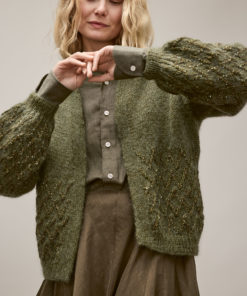 Strickset Cardigan Aus Natural Lama Fine, Silkhair Und Glamour Von Lana Grossa 5 Hw2025 Nordic Knits 04 Lana Grossa 9410324 M24 Mf3