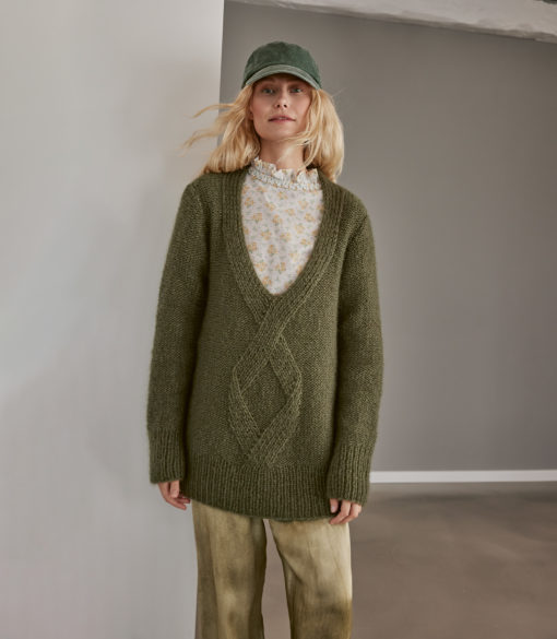 Strickset Oversized-Sweater Aus Mohair Di Gio Von Lana Grossa