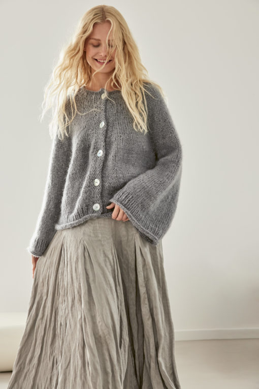 Strickset Rundpassen-Jacke Aus Mohair Di Gio Von Lana Grossa