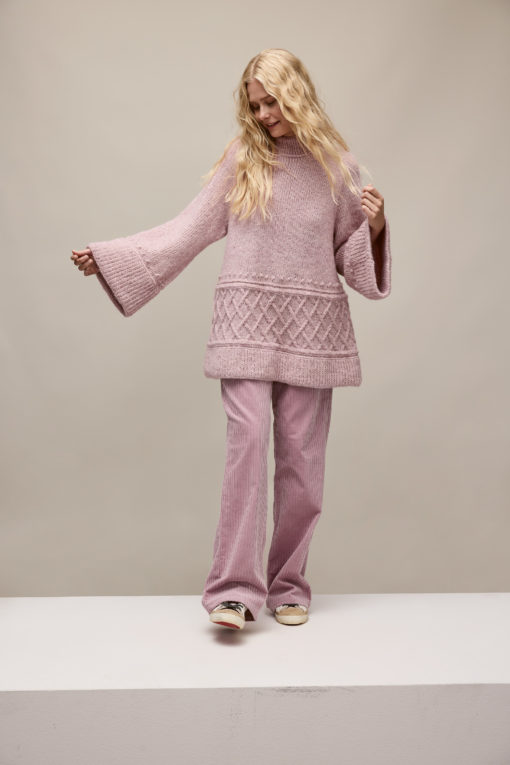 Strickset Pullover Aus Natural Alpaca Pelo Von Lana Grossa