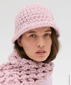 Strickset Häkel-hut aus Confetti von Lana Grossa