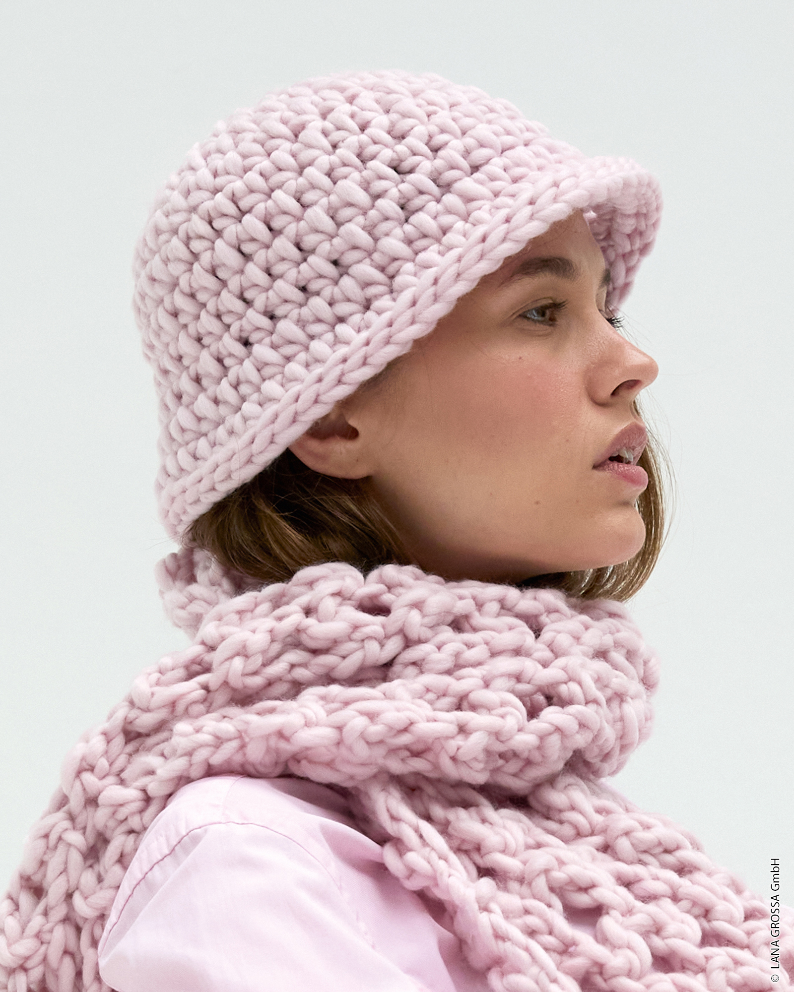 Strickset Häkel-Hut Aus Confetti Von Lana Grossa 2 Strickset Häkel-Hut Aus Confetti Von Lana Grossa – Bild 2