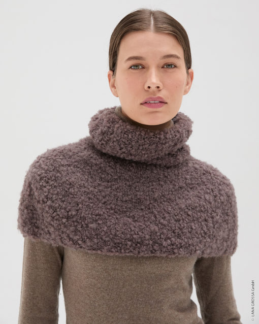 Strickset Cape Aus Orsetto Von Lana Grossa