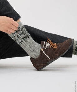 Strickset Socken Mit Streifen aus Meilenweit 50 Cashmere und Cosmo von Lana Grossa