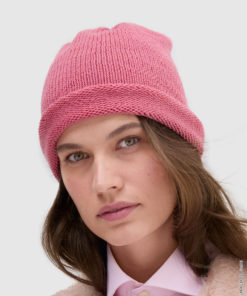 Strickset Mütze Glatt Rechts aus Cool Wool Big Mélange von Lana Grossa