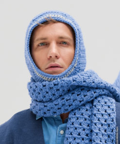 Strickset Balaclava aus Cool Merino Big von Lana Grossa