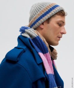 Strickset Schal Im Rippenmuster Aus Cool Merino Von Lana Grossa 4 Hw2025 Accessoires 23 Lana Grossa 9700205 M26 Mf2