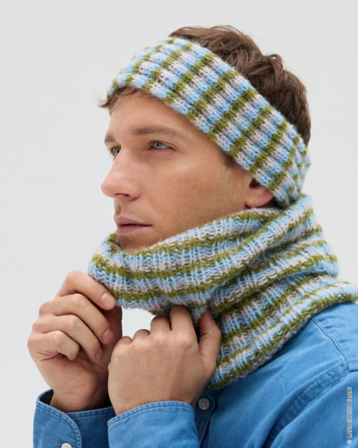 Strickset Stirnband Aus Nebbia Von Lana Grossa