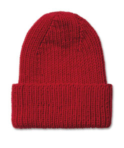 Strickset Mütze Im Rippenmuster Aus Cool Wool Superbig Mélange Von Lana Grossa 5 Hw2025 Accessoires 23 Lana Grossa 9700205 M2 Mf3