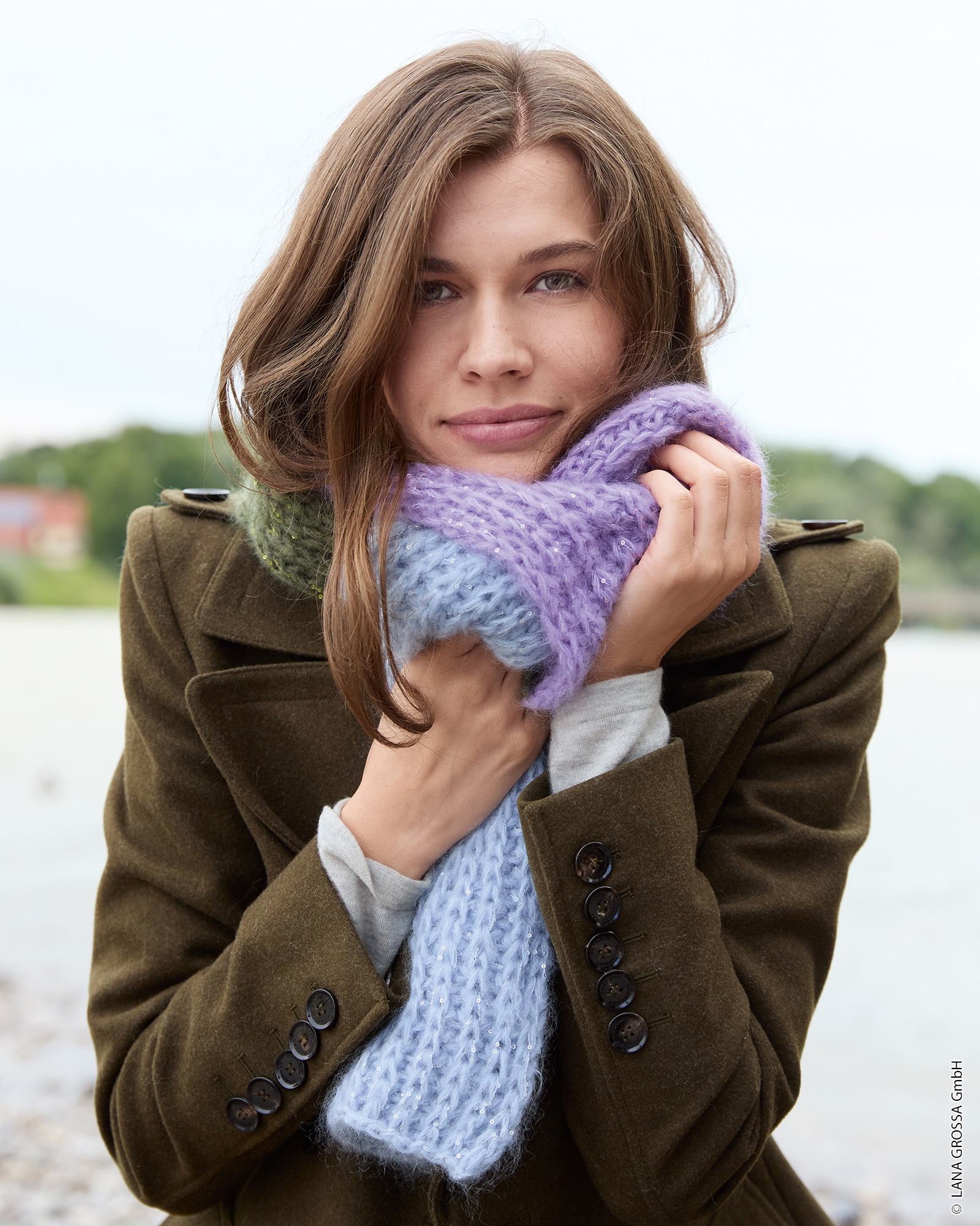 Strickset Schal Im Halbpatentmuster Aus Mohair Di Gio Und Glamour Von Lana Grossa 1 Strickset Schal Im Halbpatentmuster Aus Mohair Di Gio Und Glamour Von Lana Grossa