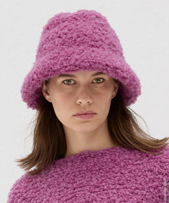 Strickset Hut Mit Krempe aus Orsetto von Lana Grossa