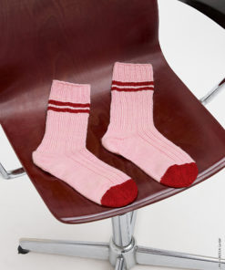 Strickset Socken Mit Jojo-ferse aus Meilenweit 50 Cashmere und Brillino von Lana Grossa