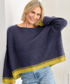Strickset Kastiger Pulli Glatt Rechts aus Setasuri von Lana Grossa