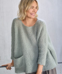 Strickset Pulli Glatt Links aus Mohair Moda von Lana Grossa