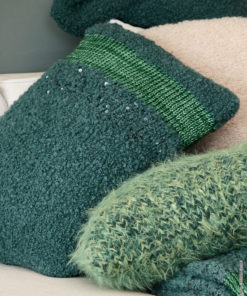 Strickset Kissenhülle Glatt Rechts aus Orsetto, Cosmo und Vintage Superchunky von Lana Grossa