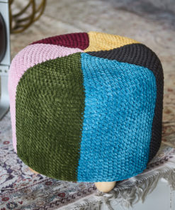 Strickset Hockerhusse In Festen Maschen aus The Look von Lana Grossa