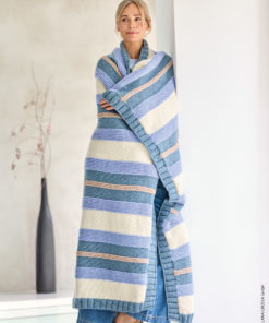 Strickset Decke Glatt Rechts Und Kraus Rechts aus Alta Moda Cashmere 16 von Lana Grossa