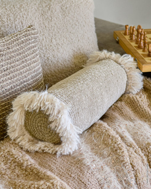 Strickset Kissen &Amp; Poufs Aus The Look Und Basta Von Lana Grossa