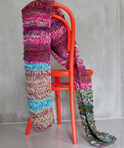 Strickset Schal Im Fallmaschenmuster aus Dolce von Lana Grossa