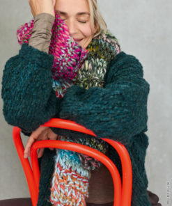 Strickset Schal Im Fallmaschenmuster Aus Dolce Von Lana Grossa 5 Hw2025 Home 78 Lana Grossa 9410078 M42 Mf3