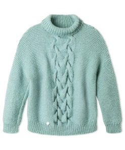 Strickset Pulli Mit Zopfstreifen Aus Alta Moda Cashmere 16 Von Lana Grossa 3 Hw2025 Home 78 Lana Grossa 9410078 M48 Mf2