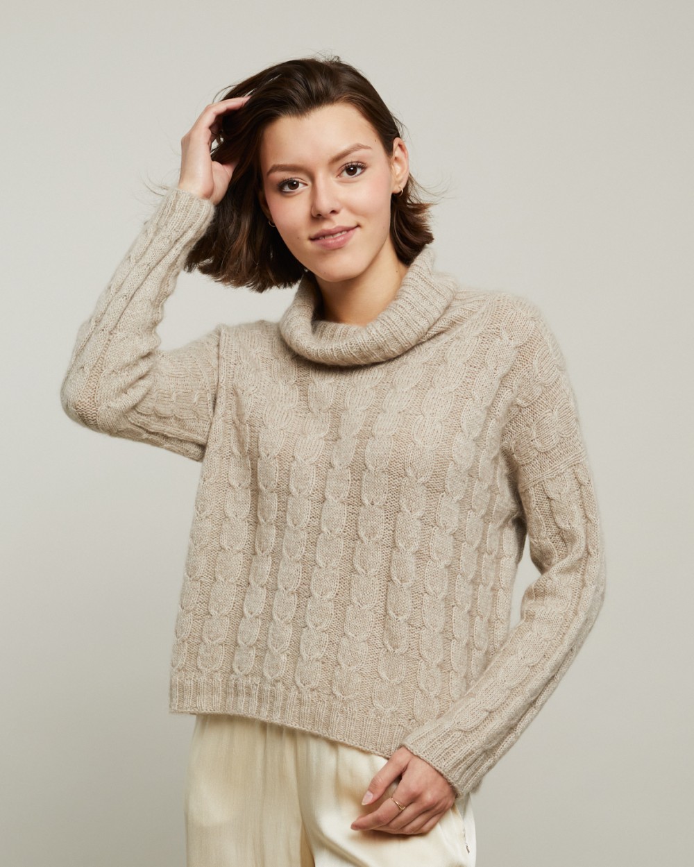 Strickset Pullover Amela Aus Milano Und Premia Von Lamana 1 Strickset Pullover Amela Aus Milano Und Premia Von Lamana