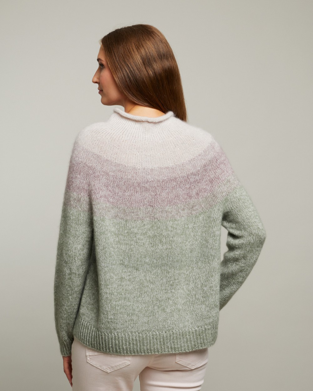 Strickset Pullover Bonny Aus Milano Und Premia Von Lamana 3 Strickset Pullover Bonny Aus Milano Und Premia Von Lamana – Bild 3